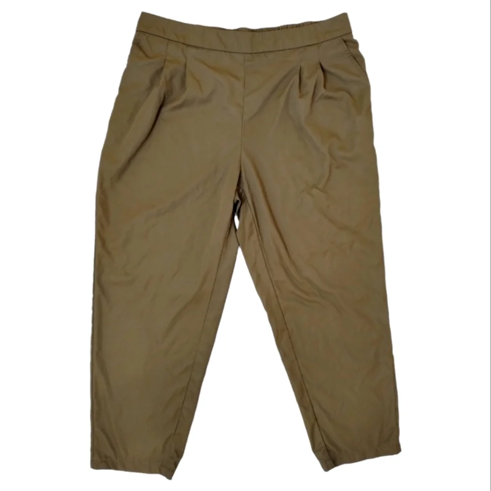 Shein Plus Pocket Pleated Pants